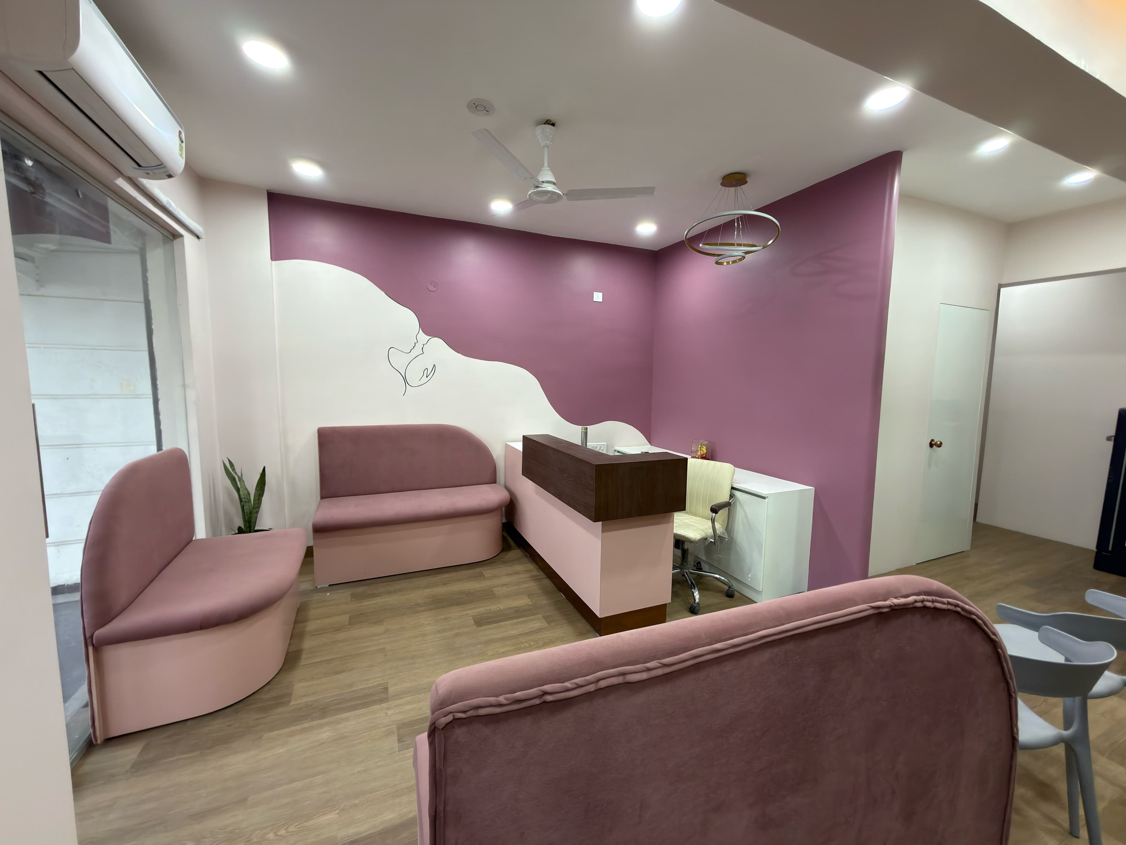 Modern clinic interior
